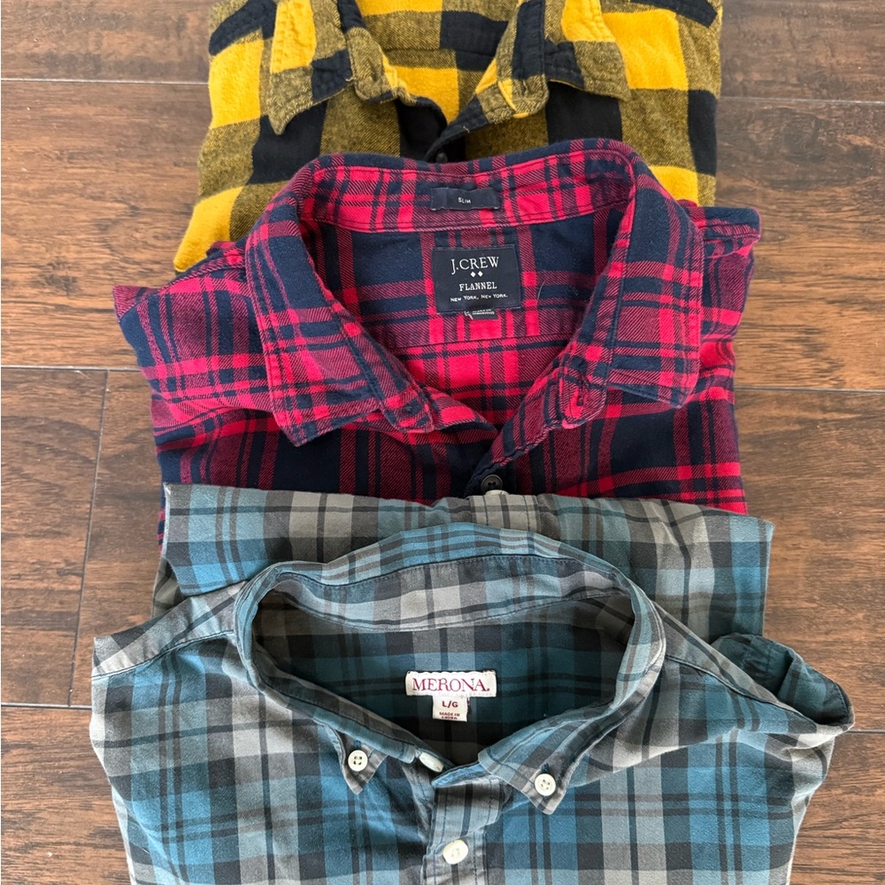 Men’s Plaid Shirt Bundle